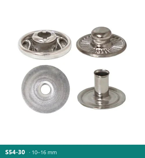 Capsă 54 cu capac ascuns – sistem 54, Polkom S54-30 · 10–16 mm