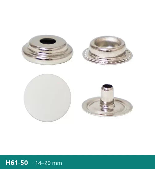 Тик-так копче 61 с пластмасово капаче – 61 система, Polkom H61-50 · 14–20 mm