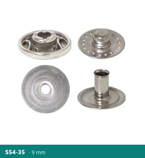 Capsă Mini 54 cu capac ascuns – sistem 54, Polkom S54-35 · 9 mm